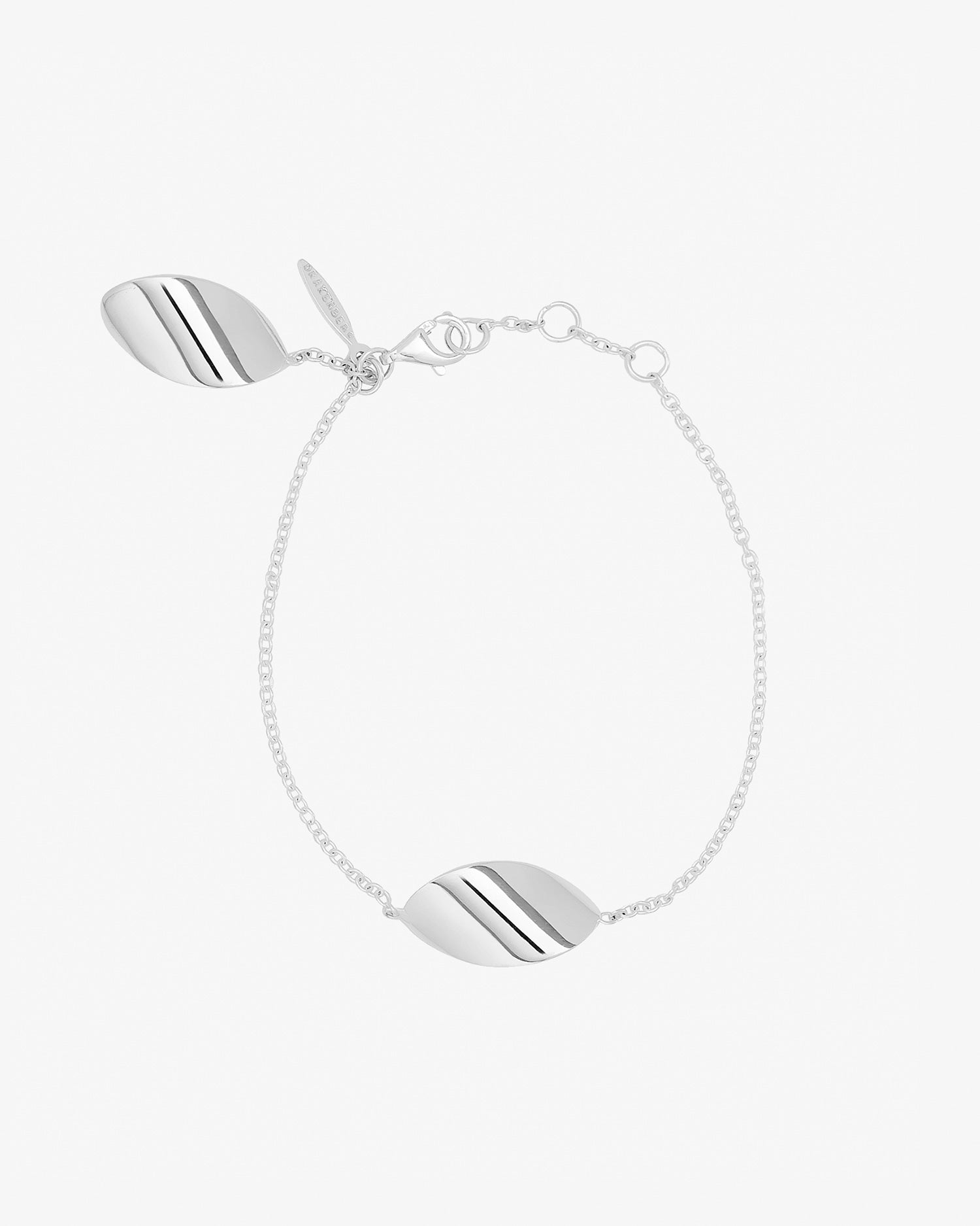 Aqua bracelet silver
