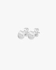 Beach studs silver