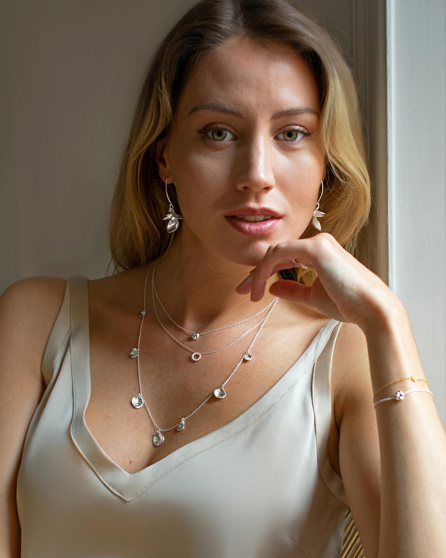 Bliss necklace silver