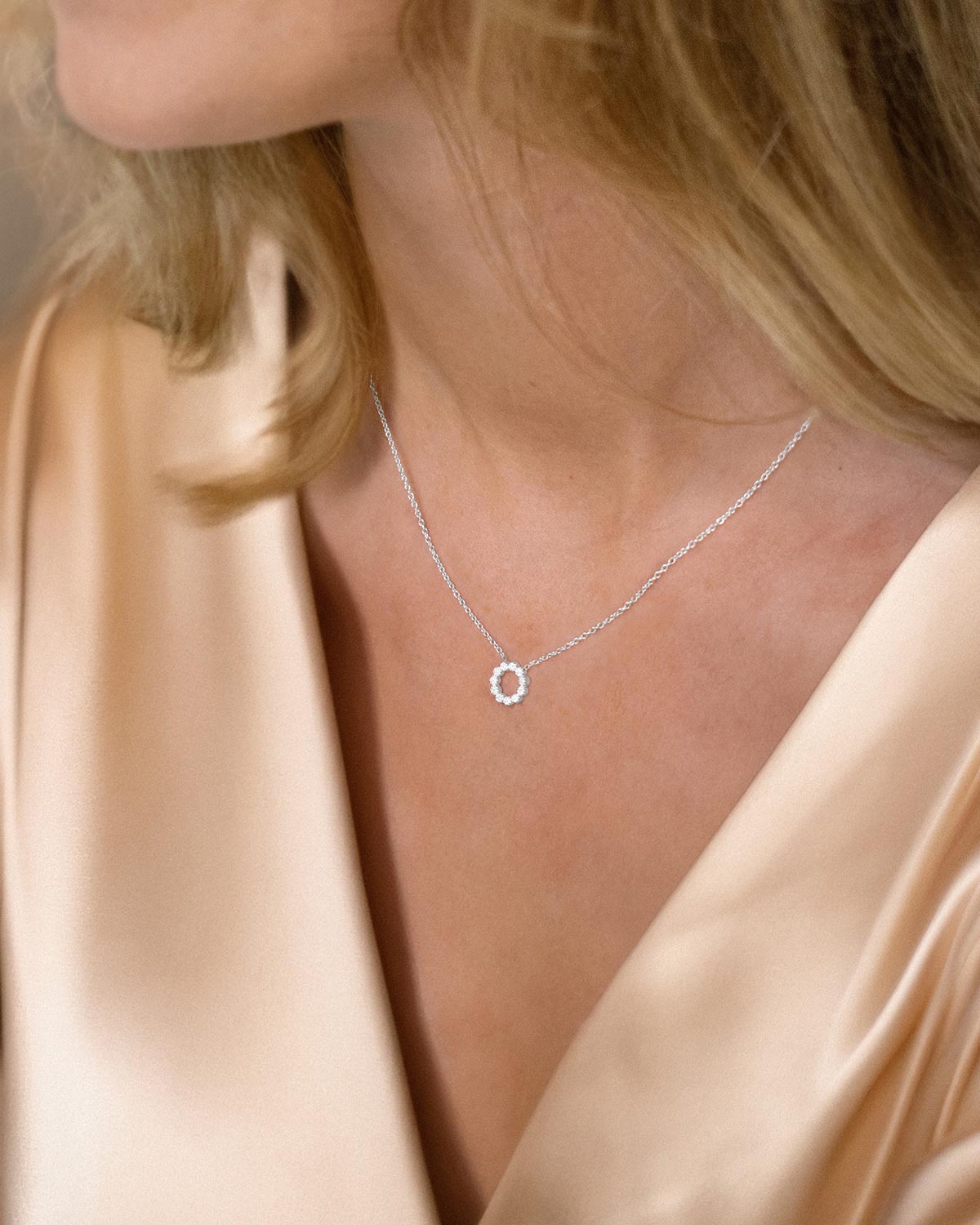 Bliss necklace silver