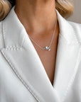 Botanica double necklace silver