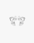 Botanica double studs silver