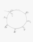 Botanica drop full bracelet silver