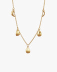 Botanica drop full necklace gold
