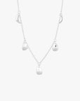 Botanica drop full necklace silver