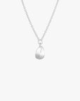 Botanica drop necklace silver