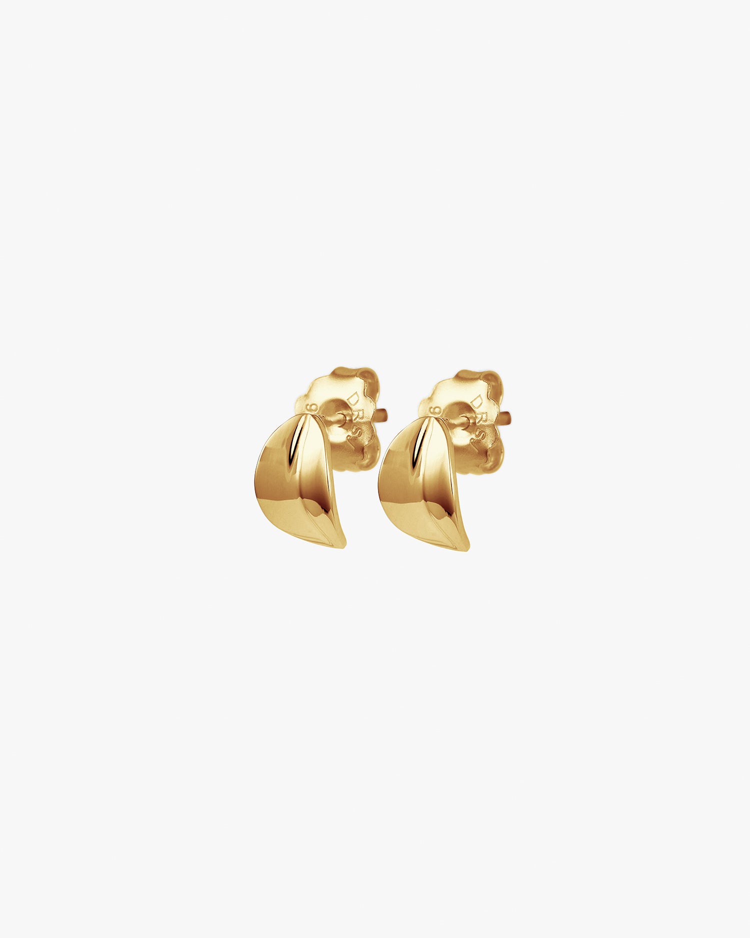 Botanica drop studs gold