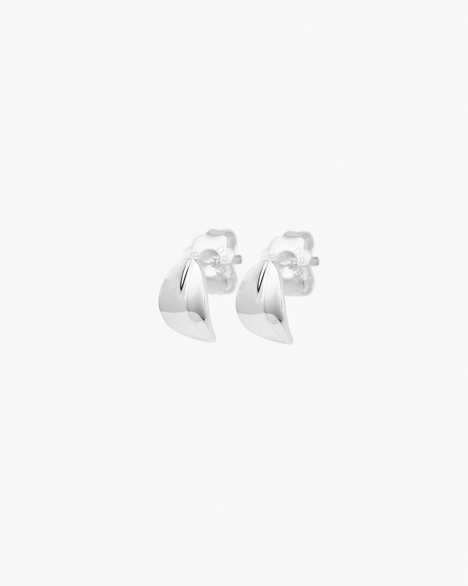 Botanica drop studs silver