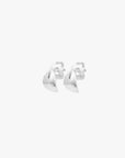 Botanica drop studs silver