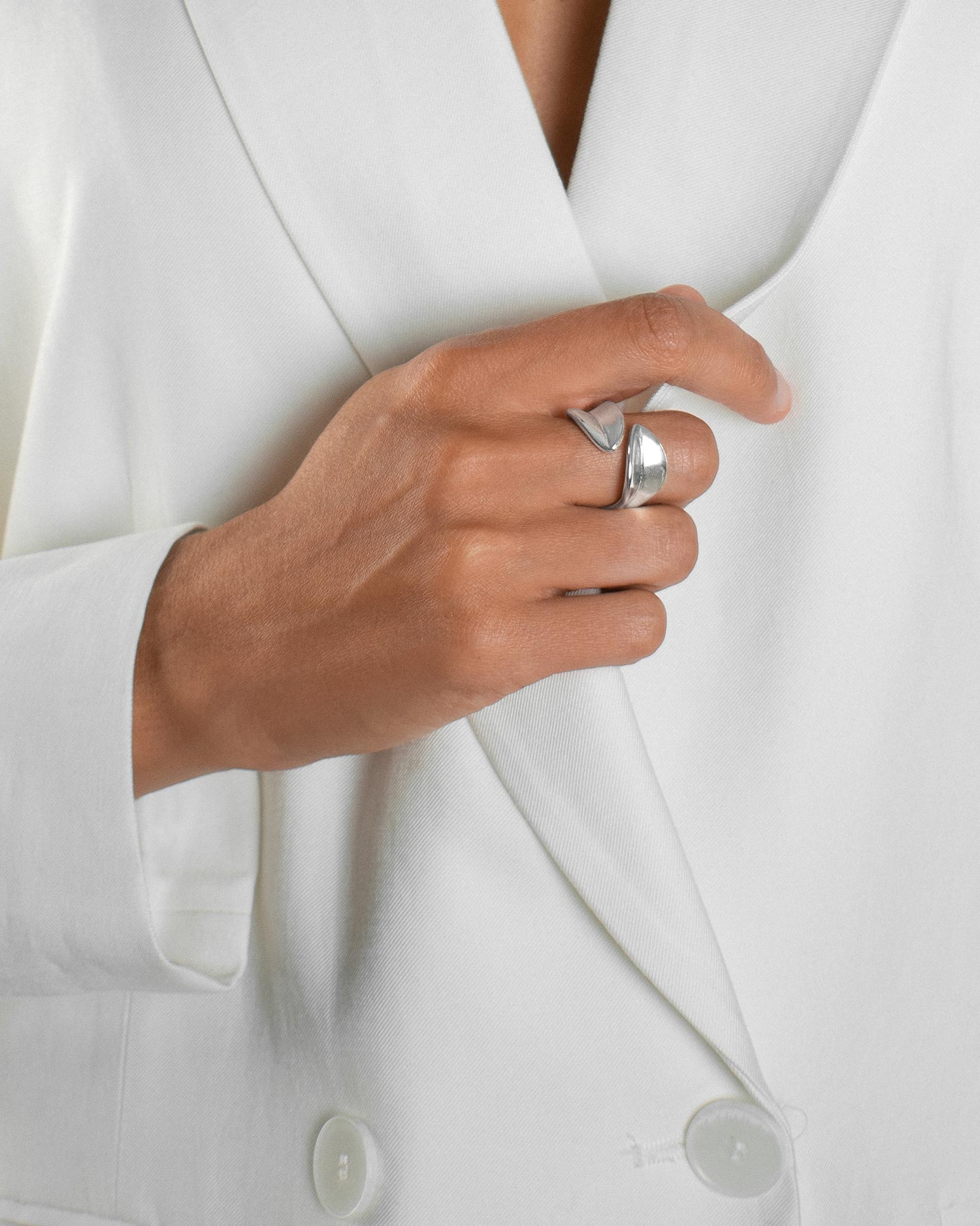 Botanica ring silver