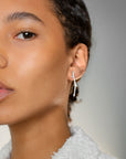 Branch earrings silver