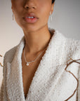 Branch earrings silver