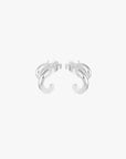 Breeze small hoops silver