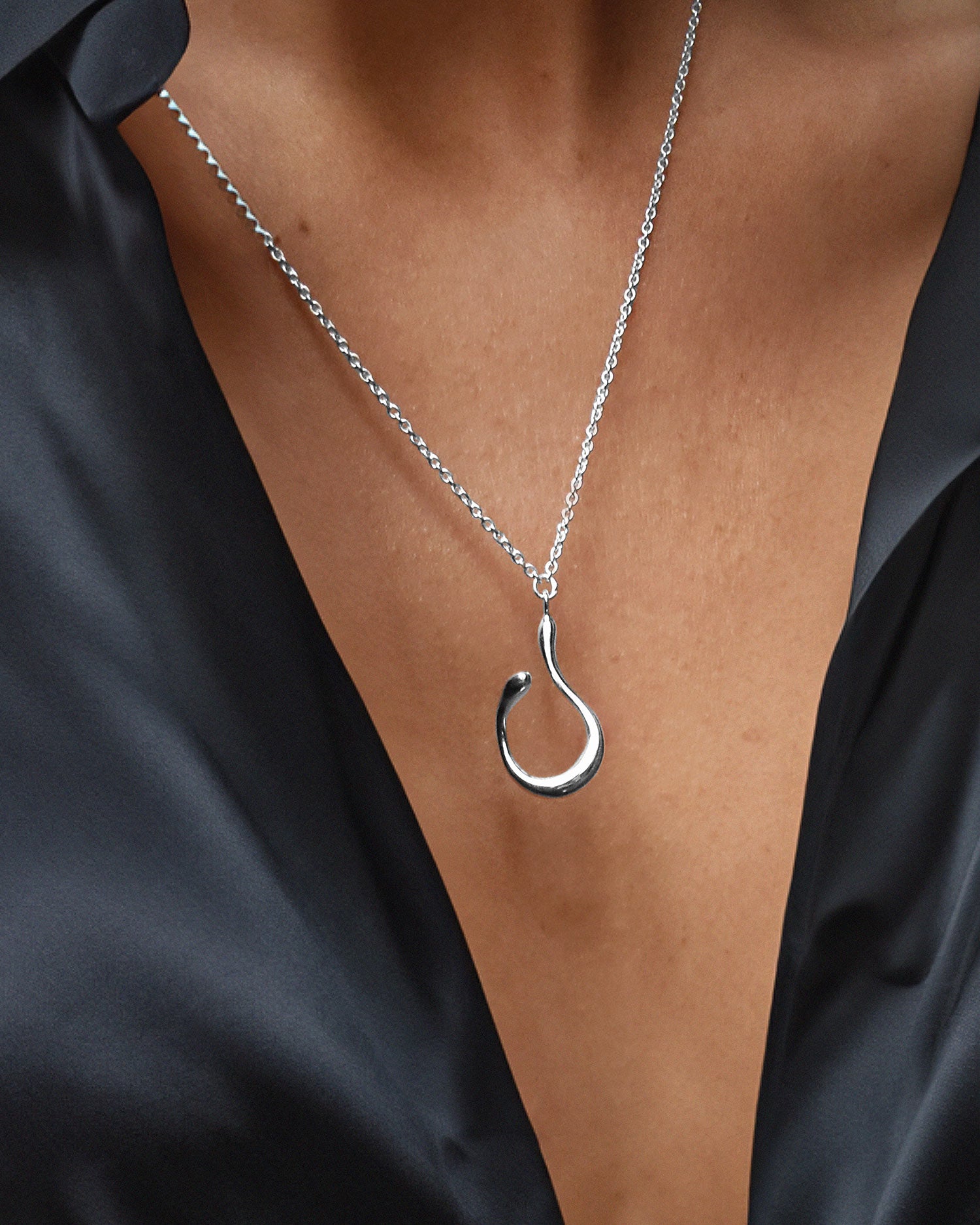 Breeze small necklace silver