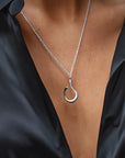 Breeze small necklace silver