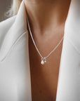 Charms Petite Pearl silver