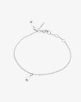 Droplet bracelet silver