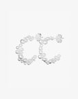 Drops hoops silver