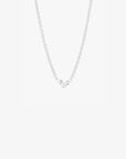 Drops necklace silver
