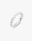 Drops ring silver