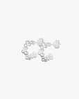 Drops small hoops silver