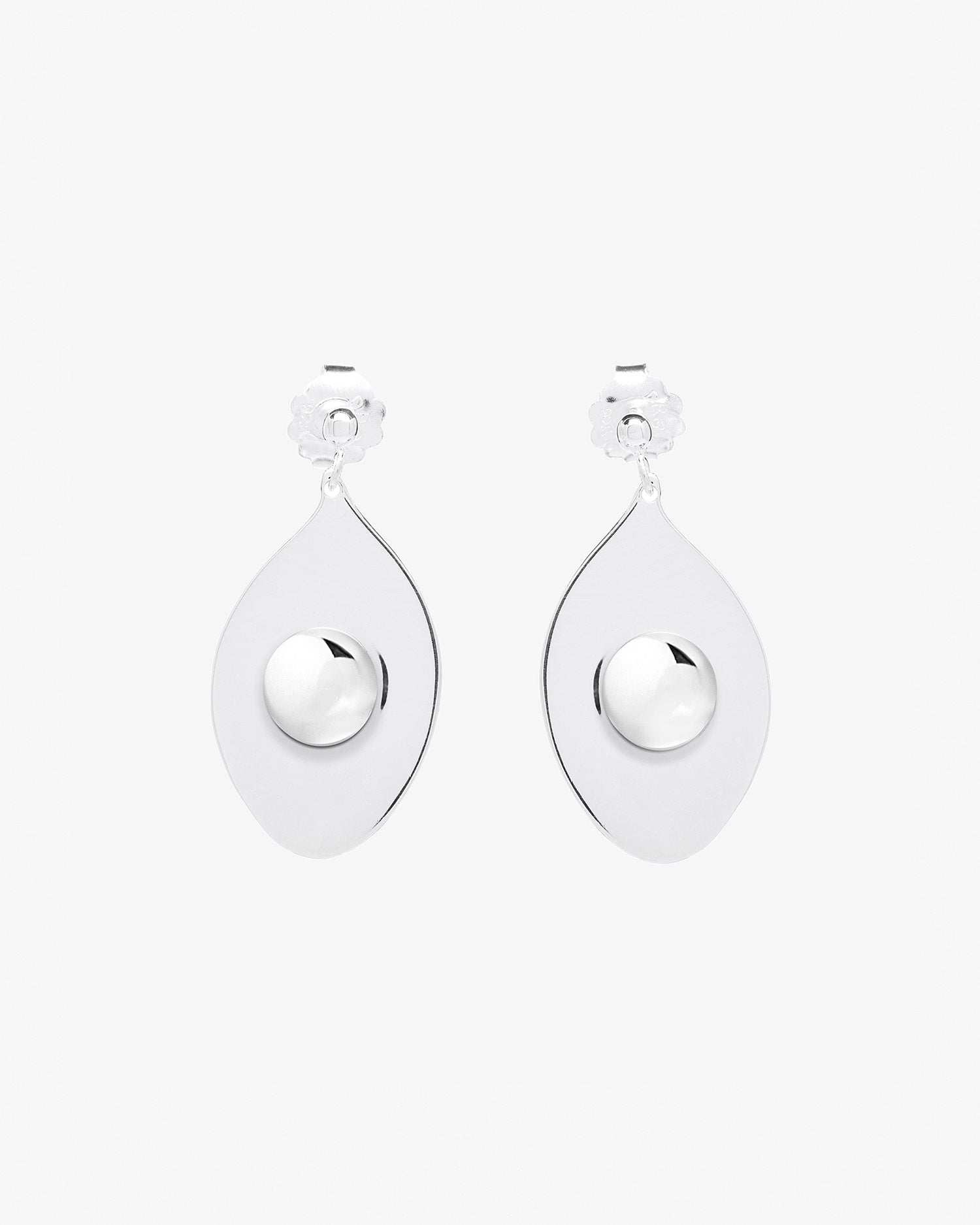 Elm earrings silver