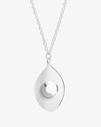 Elm necklace silver