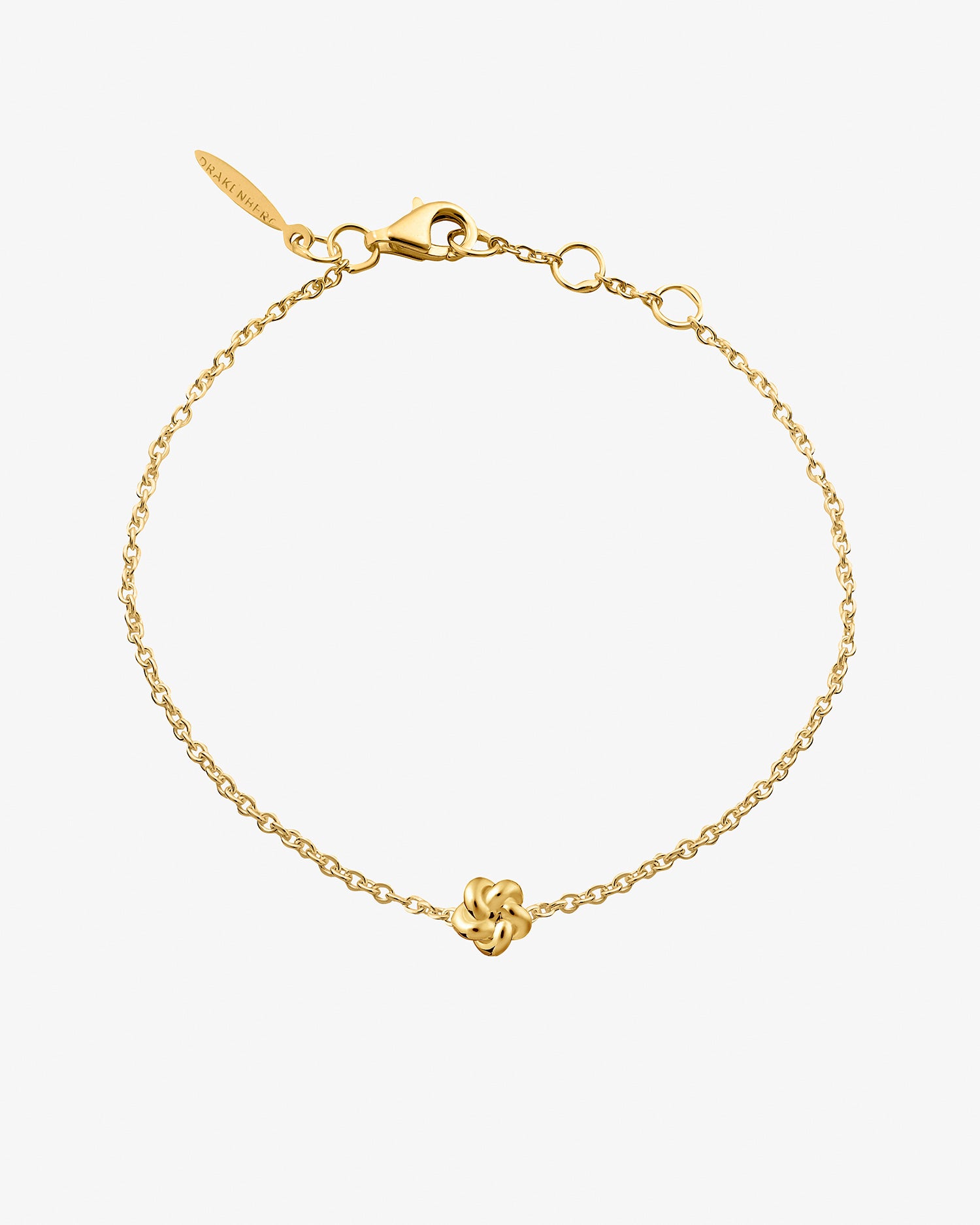 Empower drop bracelet gold