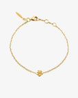 Empower drop bracelet gold