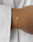 Etoile bracelet diamond gold