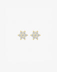 Etoile studs diamond gold