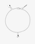 Gaias Grace drop bracelet silver