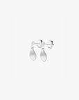 Gaias Grace drop studs silver