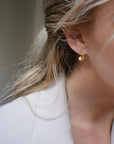 Gaias Grace drop studs gold