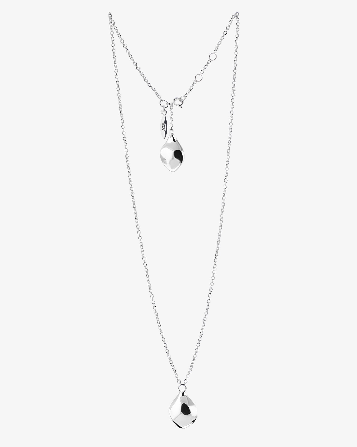 Gaias Grace single necklace silver