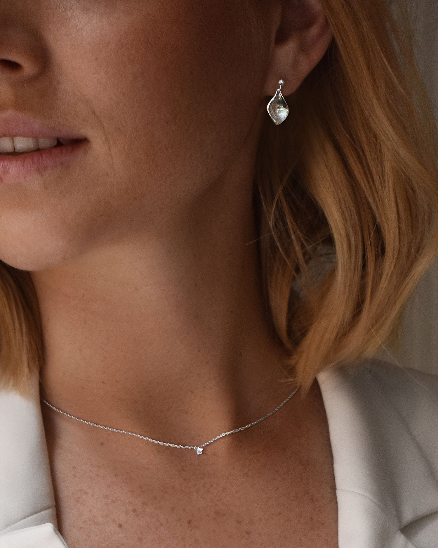 Gaias Grace studs silver