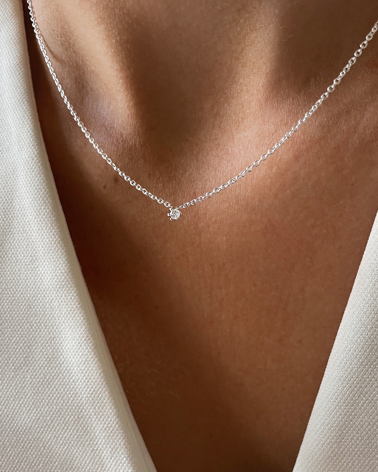 Hope necklace silver