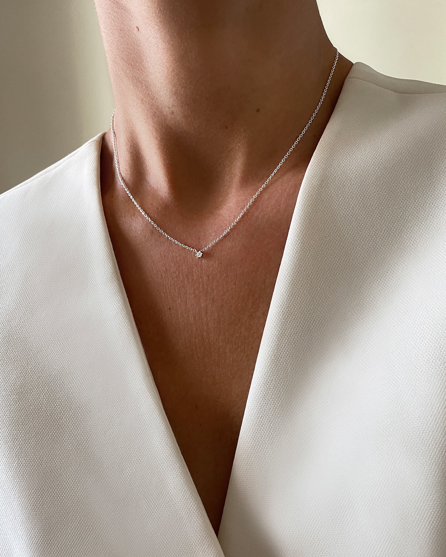 Hope necklace silver