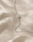Hope single bracelet silver