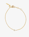 Hope single bracelet diamond gold