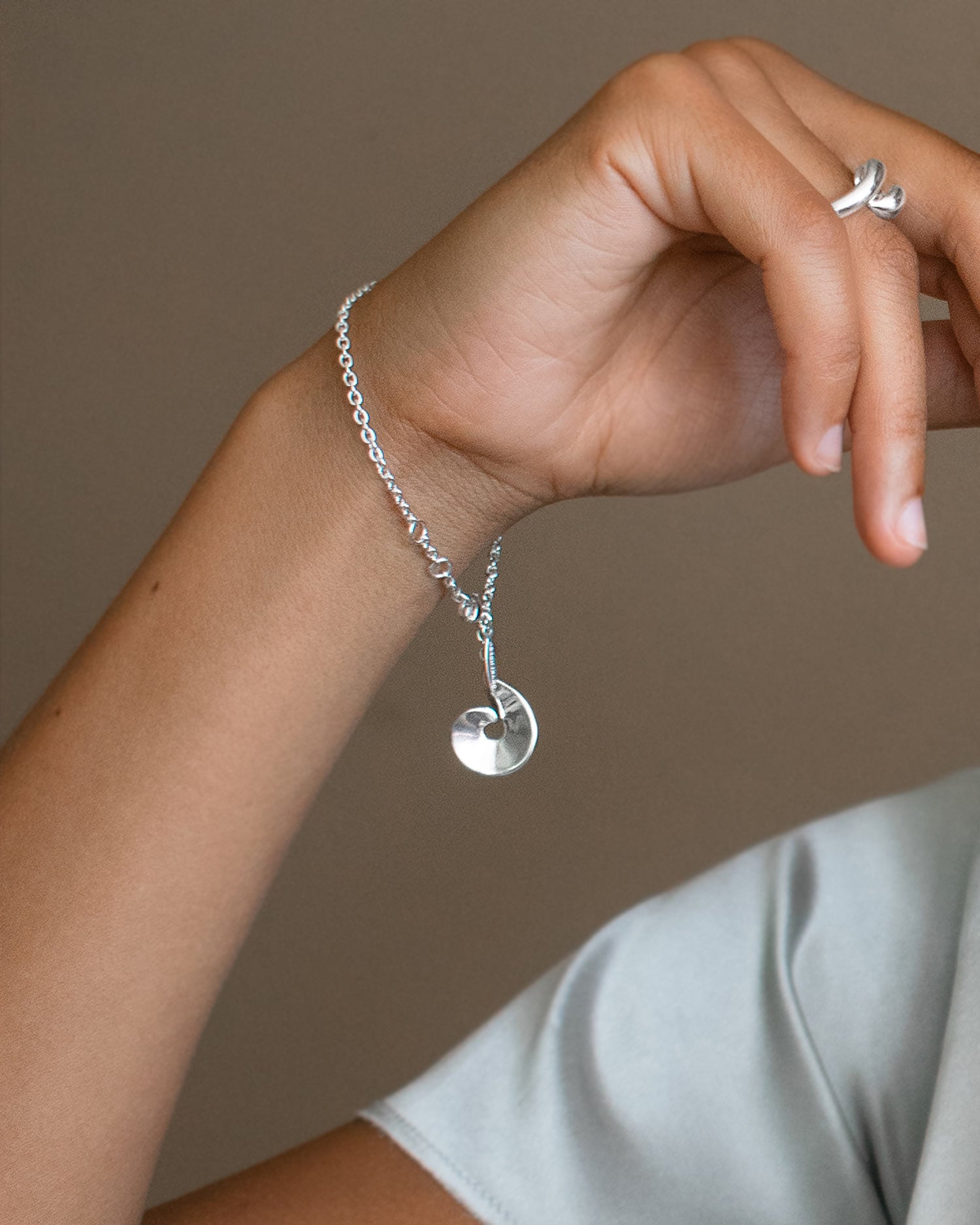 La Vie small bracelet silver