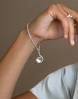 La Vie small bracelet silver