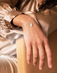 Lakeside drop bracelet silver