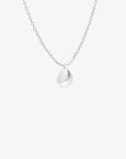 Lakeside drop necklace silver