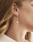 Le Knot earrings silver