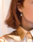 Le Knot earrings short silver