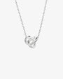 Le Knot necklace silver