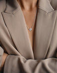 Le Knot necklace silver