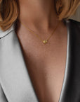 Le Knot necklace gold
