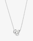 Le Knot necklace long silver